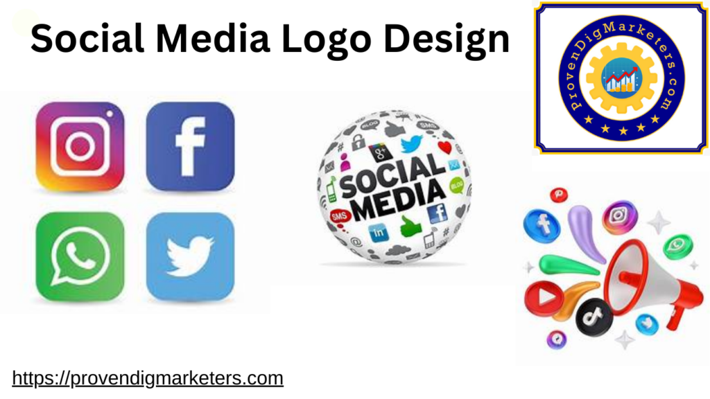 social media logo design